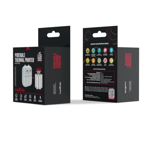 Maxlife Bluetooth hőnyomtató MXTP-100 kék - 14
