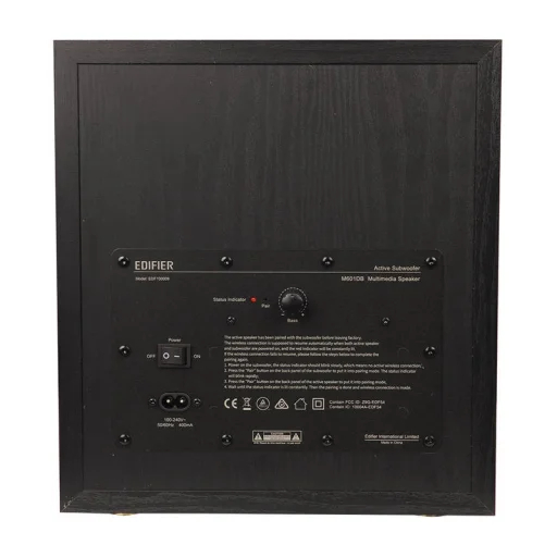 Edifier M601DB 2.1 hangszórók (fekete) - 6