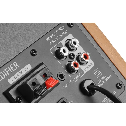 Edifier R1280Ts 2.0 hangszórók (barna) - 8