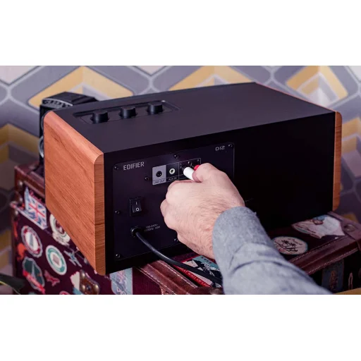 Edifier D12 hangszóró (barna) - 7