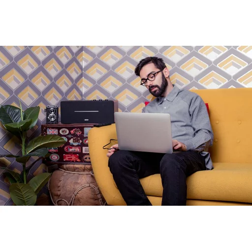 Edifier D12 hangszóró (barna) - 8