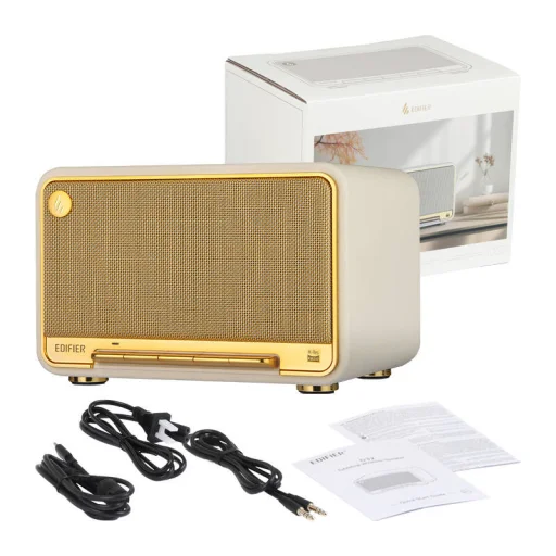 Edifier D32 hordozható hangszóró (fehér) - 7