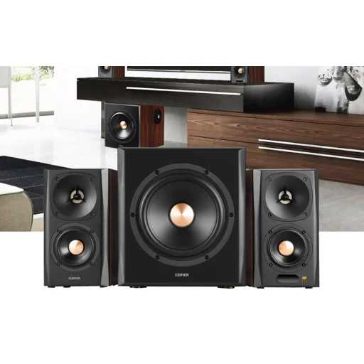 Edifier S360DB 2.1 hangszórók (barna) - 6