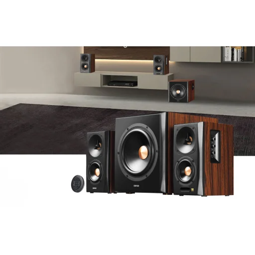 Edifier S360DB 2.1 hangszórók (barna) - 7