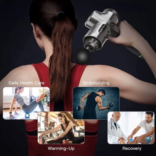 Blavec Massager BMG-01 Masszázspisztoly MAX fekete - 8