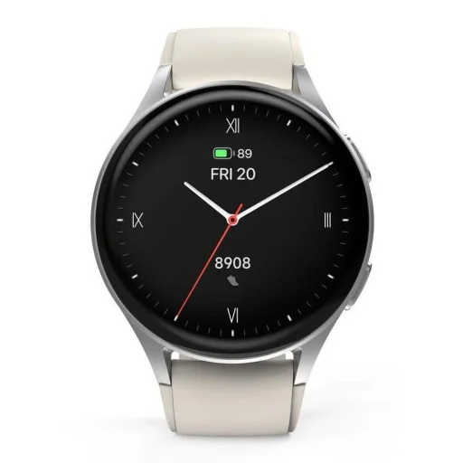 HAMA okosóra hívás funkcióval 8900 GPS AMOLED 1,32" ezüst - 3