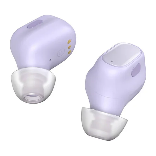 Baseus Bowie WM01 TWS fülhallgató (lila) - 4