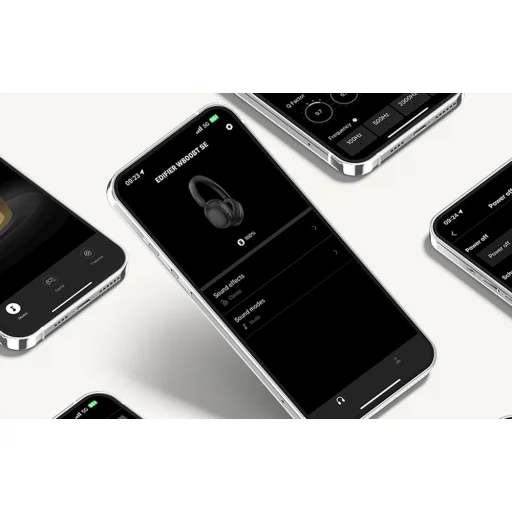 Vezeték nélküli fejhallgató Edifier W800BT SE (fekete) - 11