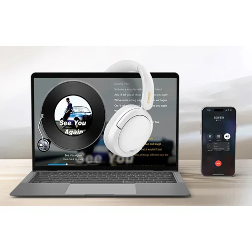 Vezeték nélküli fejhallgató Edifier W800BT SE (fehér) - 13