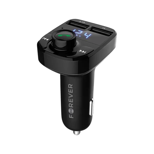 Forever TR-330 Bluetooth FM transmitter fekete - 2