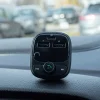 Forever FM transmitter Bluetooth 2 x USB-A 1 x USB-C PD 30W TR-370 fekete thumbnail
