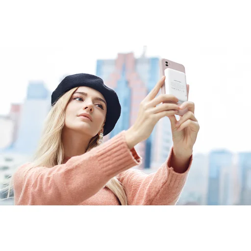 Mágneses Powerbank 5000mAh Vention FHSW0 20W (fehér) - 8