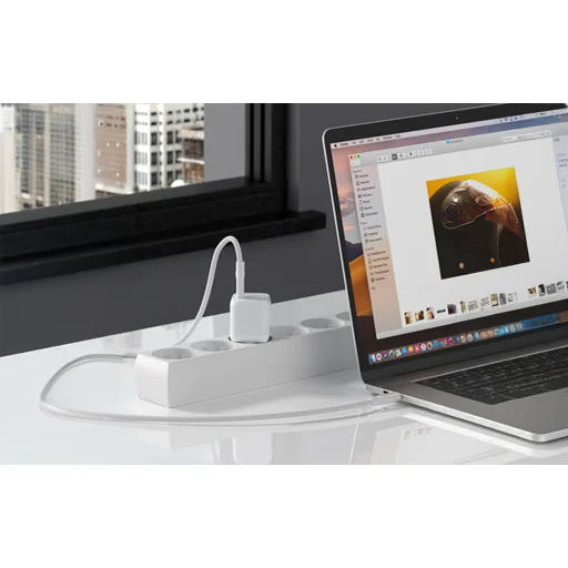 1-portos USB-C GaN Töltő (30W) Zöld - 3