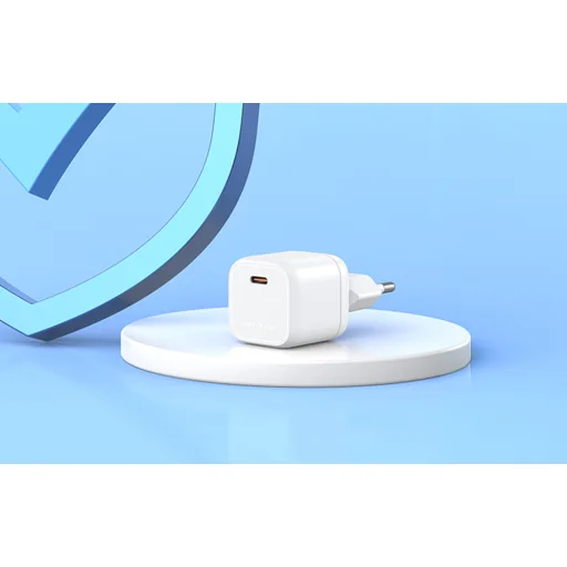 1-portos USB-C GaN Töltő (30W) Zöld - 4