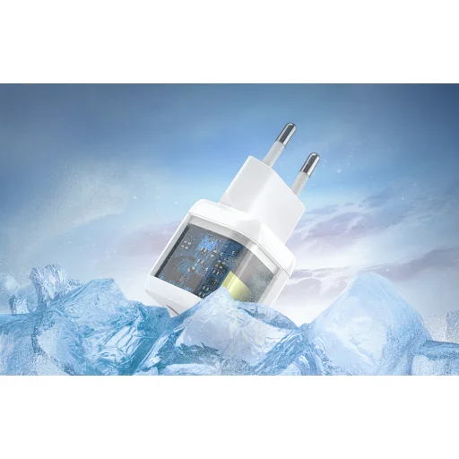 1-portos USB-C GaN Töltő (30W) Zöld - 5