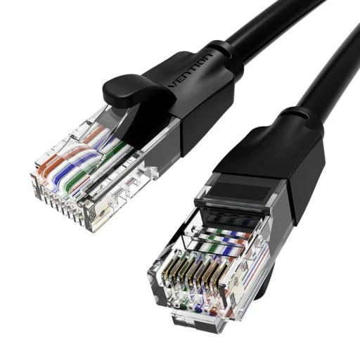 UTP CAT6 Vention IBEBV RJ45 Ethernet 1000Mbps hálózati kábel 40m fekete - 6