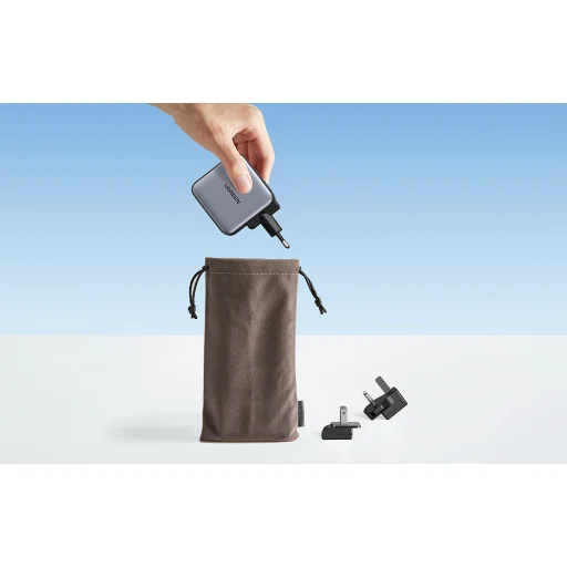 Ugreen Nexode hálózati töltő, 2x USB-C + USB, 65W - 6