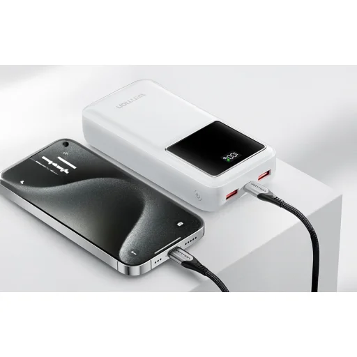 Vention Power Bank LED Kijelző 30000mAh, 22.5W (Fehér) - 5