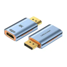 Adapter HDMI aljzat DisplayPort dugó Vention HFMH0 8K 60HZ (kék)
