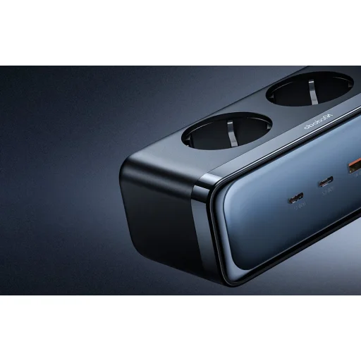 Hálózati elosztó 2 aljzattal 6in1, 2x USB-C, 2x USB-A Mcdodo CH-4610, EU (fekete) - 10