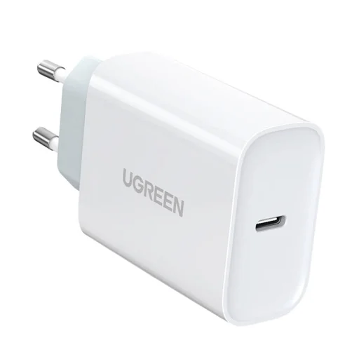 UGREEN CD127 Töltő, USB-C, PD3.0, QC4.0, 30W (fehér) - 1