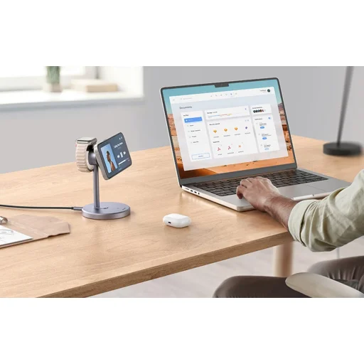 Mcdodo CH-2462 3-az-1-ben 15W Qi2 vezeték nélküli töltő + 33W fali töltő - 6