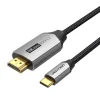 USB-C to HDMI 2.0 kábel Vention CRBBH 2m, 4K 60Hz (fekete) - 2