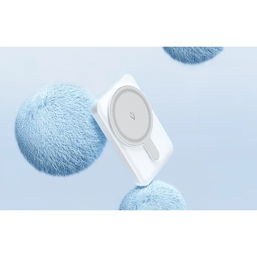 Mágneses Powerbank 5000mAh Vention FHSW0 20W (fehér) - 4