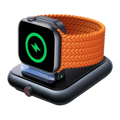 Joyroom JR-WQW03 mágneses töltő Apple Watch-hoz (Fekete), - 2