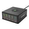 Blitzwolf 868H Hálózati töltő, 2xUSB-A, 3xUSB type-C, 160W (fekete) thumbnail