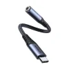 Audio adapter Joyroom SY-C01 Type-C - 3.5 mm (fekete)