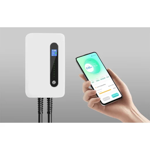 Besen F30 APP falra szerelhető EV töltő elektromos autókhoz Type-2 - 6