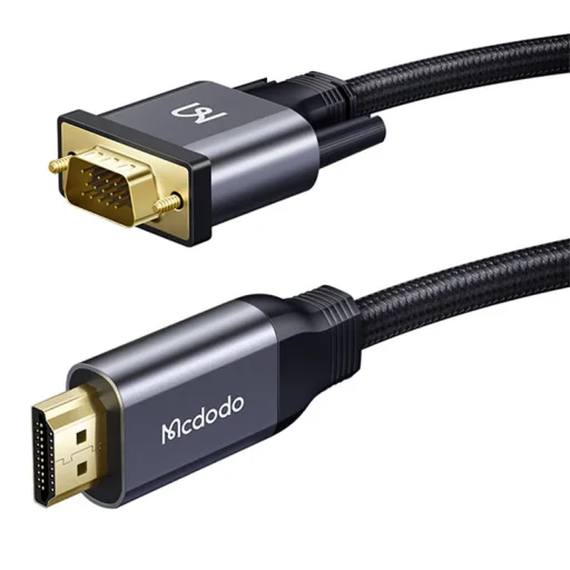 Mcdodo CA-7770 HDMI-VGA adapter, 2m (fekete) - 2