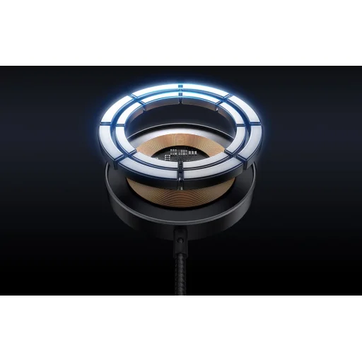 Mcdodo CH-5500 mágneses vezeték nélküli töltő iPhone-hoz összecsukható állvánnyal, 15W (fekete) - 8