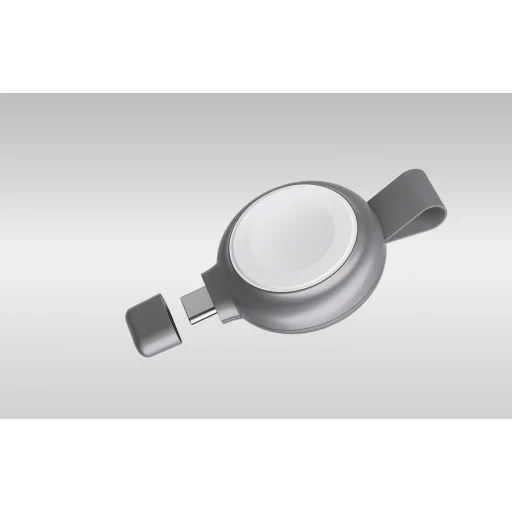 INVZI Mágneses Vezeték Nélküli Töltő, NVZAWC01, Apple Watch-hoz, 5W, MFi Tanúsítvánnyal, USB-C Porttal - 5