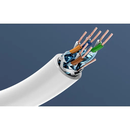 Hálózati kábel CAT7 SFTP Vention ICDHL RJ45 Ethernet 10Gbps 10m szürke - 7