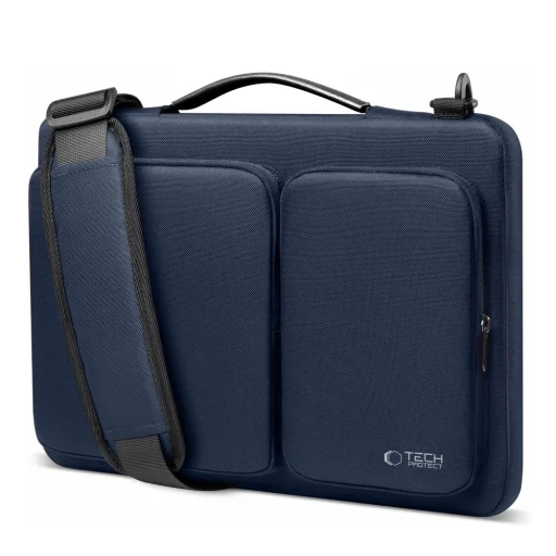 Tech-protect Defender Bag Laptop 13-14 Tengerészzöld - 2