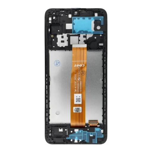 NCC LCD kijelző SAMSUNG A12 A125F/U/W/M készülékhez kerettel - 1