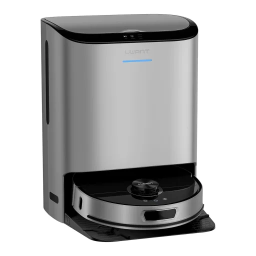  UWANT U200 Pro robotporszívó felmosó funkcióval + töltő/tisztító állomás - szürke - 2