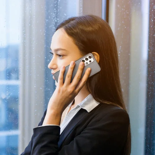 Dux Ducis Fino tok nylon anyagból Samsung Galaxy A73-hoz kék - 10