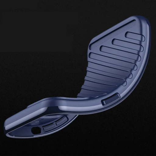 Thunder flexibilis páncélozott tok Samsung Galaxy A73-hoz kék - 6