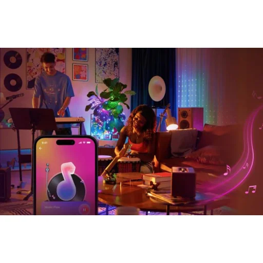 Yeelight RGBIC Led Alap Szalagfények 12m LED Világítások - 7