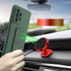 Wozinsky Kickstand Case szilikon állványos tok Samsung Galaxy A73 fekete tok thumbnail
