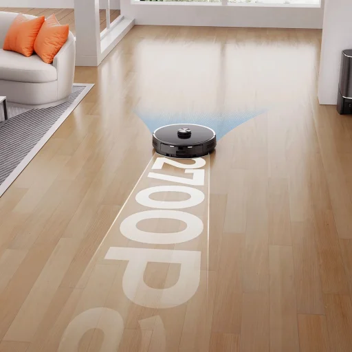 UWANT U100 Lite Robotporszívó felmosó funkcióval + Töltőállomás - Szürke - 10