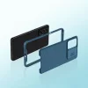 Nillkin CamShield Pro páncélozott tok kameravédő tok Samsung Galaxy A73 készülékhez kék thumbnail