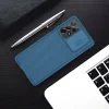 Nillkin CamShield Pro páncélozott tok kameravédő tok Samsung Galaxy A73 készülékhez kék thumbnail