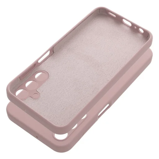 SILICONE 2mm tok Samsung Galaxy A15 5G / A15 4G homok rózsaszín - 5