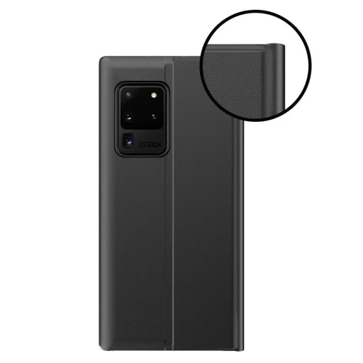Új Sleep Case fliptok Samsung Galaxy A73 rózsaszín tok - 4