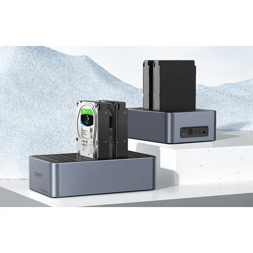 Orico HDD Dokkoló Állomás 3.5 Inch Többportos USB-C - 4