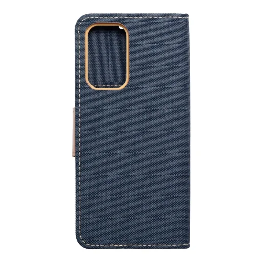 CANVAS fliptok Samsung Galaxy A53 5G-hez, sötétkék - 9